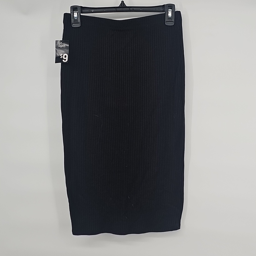 Bodycon Skirt Ribbed knee-length NEW